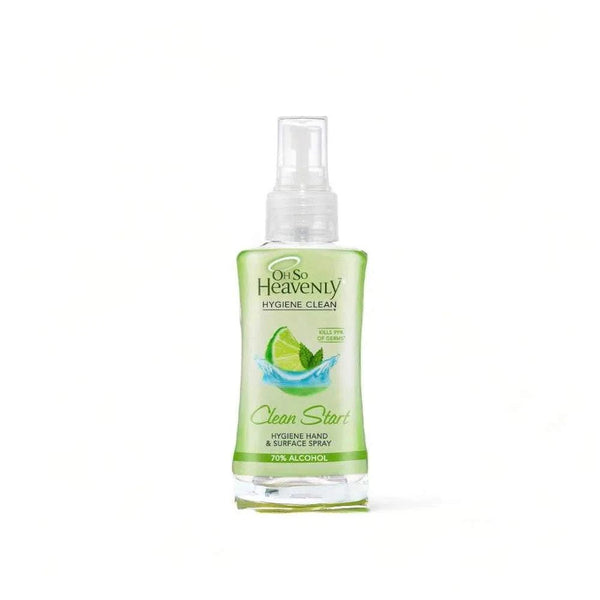 Oh So Heavenly Hygiene Clean Clean Start Hygiene Hand & Surface Spray (90ml) - Something From Home - South African Shop