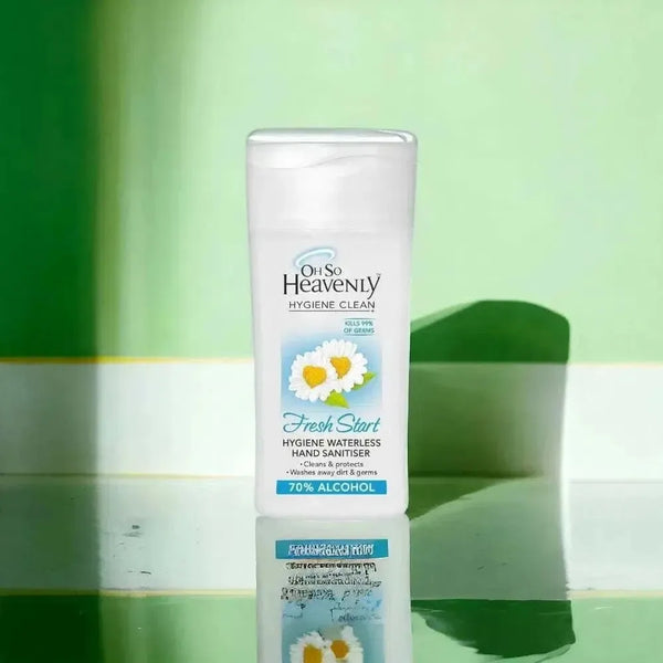 Oh So Heavenly Hygiene waterless hand sanitiser 160ml bottle for hygiene protection
