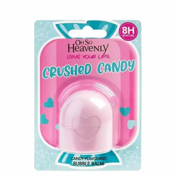 Oh So Heavenly Love your Lips Crushed Candy Bubble Lip Balm nourishing and moisturizing lips with crushed candy flavor