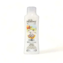 Oh So Heavenly Mum & Cherub Farm Fresh Milky Mooves Gentle Bath Milk 750ml bottle with creamy foamy bath milk and natural ingredients for baby skin care