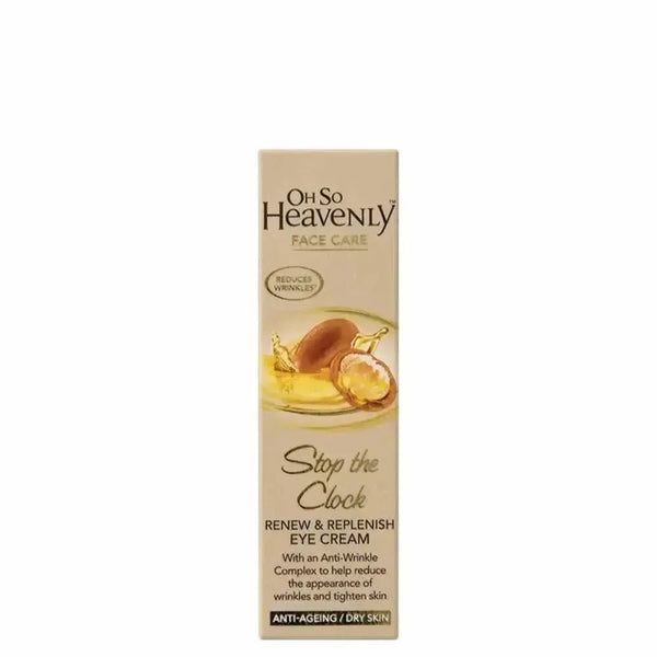 Oh So Heavenly Stop the Clock Vegan Eye Cream 15ml made in South Africa
