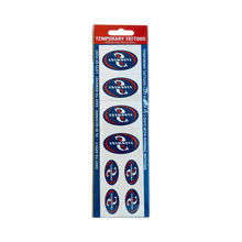 Olive Temporary Tattoo strips featuring official DHL Stormers rugby logos