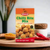 Pakco Chillibite Mix 250g spicy snack mix with corn, peanuts, pulses, and chili for parties and gatherings