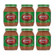 Peck's Anchovette Fish Paste 225g glass jars pack of 6 smooth omega-3 rich fish spread