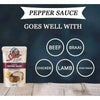 Spur Pepper Sauce 200ml bottle for steaks and burgers, rich, flavorful, vegetarian, no MSG, kosher certified