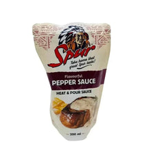 200ml bottle of Spur Pepper Sauce suitable for LACTO-OVO vegetarians, no added MSG, rich and flavorful