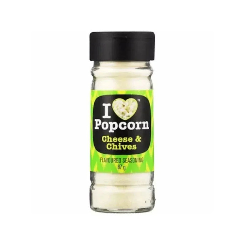 Popcorn Delight Cheese & Chives Popcorn Seasoning 67g package with cheesy popcorn seasoning blend