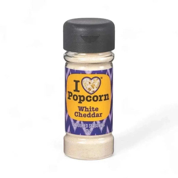 Popcorn Delights White Cheddar Popcorn Seasoning 70g bottle