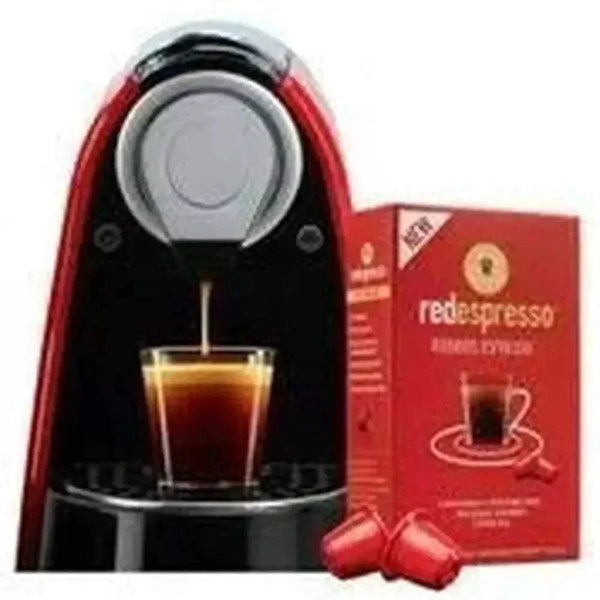Pack of 10 Red Espresso Capsules for smooth and robust espresso with crema