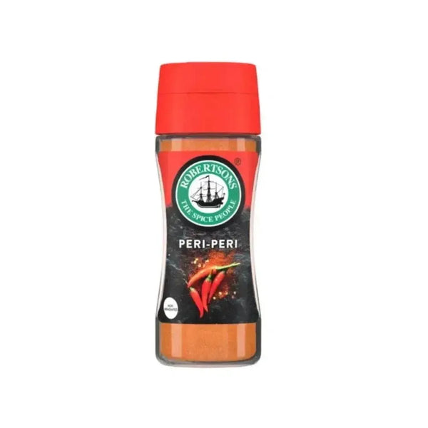 Robertsons Peri Peri Spice 46g bottle for grilling and seasoning meals with bold flavor and heat