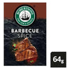 Robertsons Refill BBQ Spice 64g bottle for enhancing meat dishes with rich tangy flavor