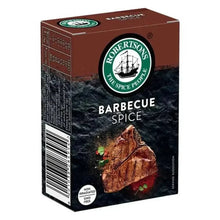Robertsons Refill BBQ Spice 64g bottle enhancing meat dishes with rich, tangy flavor