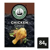 Robertsons Refill Chicken Spice 84g bottle with paprika and seasonings for enhanced chicken flavor