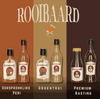 Rooibaard Original Peri Peri Sauce bottles displayed on a colorful background.