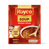 Royco Brown Onion Soup mix 45g packet with brown onion flavor for thickening stews and adding flavor