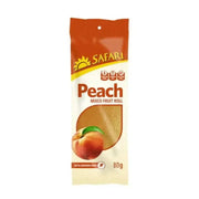 Safari Fruit roll Peach 80g healthy gluten-free fruit snack high fiber low fat