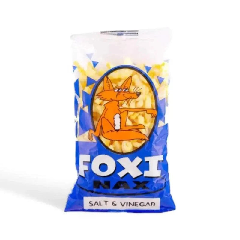 Foxi Nax Salt & Vinegar 75g crunchy snack pack