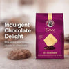 Bakers Eet-Sum-Mor chocolate dipped shortbread biscuits 110g pack with buttery and chocolate coating