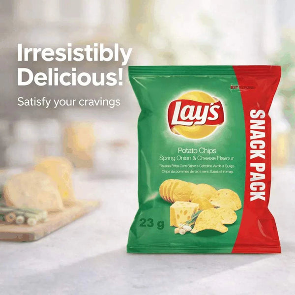 Simba Lays Spring Onion and Cheese - 23g (perfect for school lunch boxes) Facebook Ad