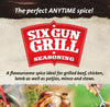 Crown National Six Gun Grill Spice 200g bottle for flavorful meat seasoning