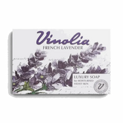 Vinolia Lavender Soap Bar 125g with moisturizing and calming French lavender fragrance