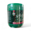 Sofn'free Creme Relaxer 450ml jar for medium and soft hair with coconut oil for moisture and hair color retention