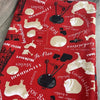 Red Tablecloth with Afrikaans Sayings - Something From Home - South African Shop