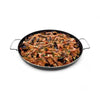 CADAC Skottel Braai Paella Pan 50 with GreenGrill ceramic coating, stainless steel handles, and seafood paella.