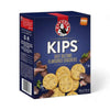 Bakers Pyotts Kips Biltong Flavoured Crackers - 200g packaging with crackers and beef biltong images.