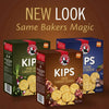 Bakers Pyotts Kips Biltong Flavoured Crackers, 200g packaging, highlighting new design with same Bakers quality.