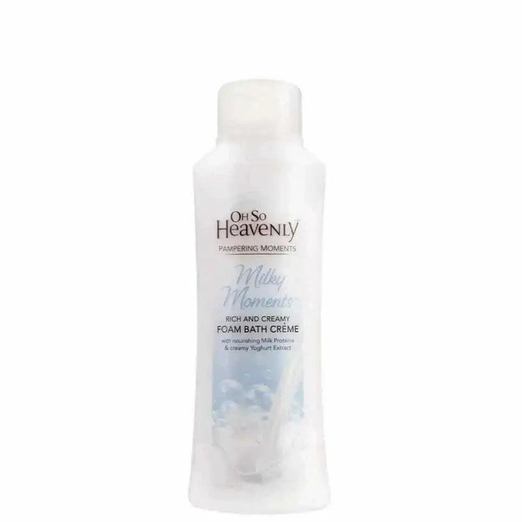 Oh So Heavenly Pampering Moments Foam Bath Creme Milky Moments 750ml luxury moisturizing milk protein bath