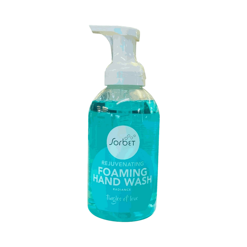 Sorbet Foaming Hand Wash Rejuvenating 500ml bottle with kiwi and collagen ingredients for gentle cleansing