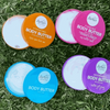 Nourishing Sorbet Body Butter 400ml with dragon fruit and argan oil, enhancing skin care routine.