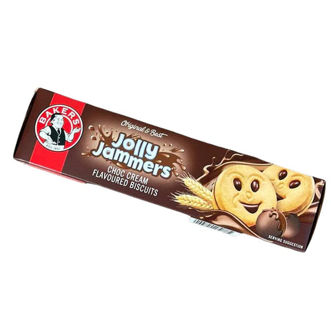 Bakers Jolly Jammers - Choc Cream 200g - Something From Home - South African Shop