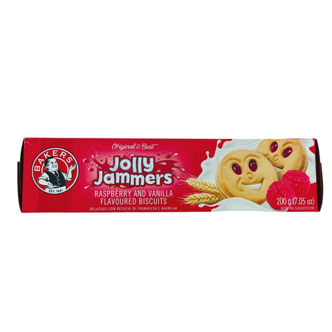 Bakers Jolly Jammers - Rasberry 200g - Something From Home - South African Shop