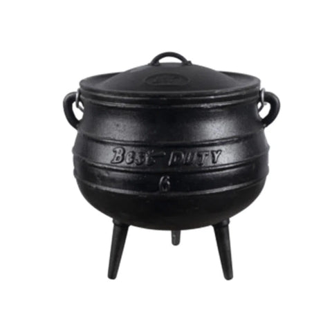 Best Duty Potjie (3-Leg) #6 Size 13.5L - Something From Home - South African Shop