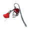 Bookmark - Red - Heart with Donkey and "Genade" - Something From Home - South African Shop