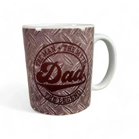 Coffee Mug "Dad - The Man, The Myth, The Legend" (11oz) - Something From Home - South African Shop