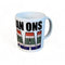 South African Shop - Coffee Mug - "Nou gaan ons BRAAI" (11oz)- - Something From Home
