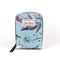 Cotton Road Card Purse - Light Blue PVC with Flowers - Something From Home - South African Shop