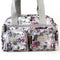 Cotton Road GREY PVC Handbag with FLOWERS - Something From Home - South African Shop