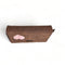 Cotton Road Large PU Leather Wallet - Brown with pink heart - Something From Home - South African Shop
