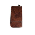 South African Shop - Cotton Road Large Wallet - Brown PU Leather with Windmill- - Something From Home