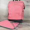 South African Shop - Cotton Road Nappy Bag - Backpack - Pink- - Something From Home