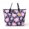 Cotton Road PURPLE Canvas Shopper/ Overnight Bag with PROTEAS - Something From Home - South African Shop