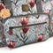 Cotton Road TURQUOISE PVC Fold away WEEKENDER Travel Bag with FLOWERS - Something From Home - South African Shop