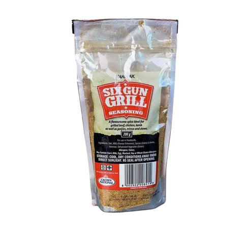 Crown National - Six Gun Grill Spice 200g - Something From Home - South African Shop