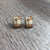 Earrings - Windmill with Brown & Beige - Something From Home - South African Shop