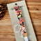 Enamel Printed Sugar Spoon - Black with Flowers - Something From Home - South African Shop