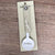 South African Shop - Enamel Sugar Spoon - Birds On a Wire (Flower)-Light Grey- - Something From Home